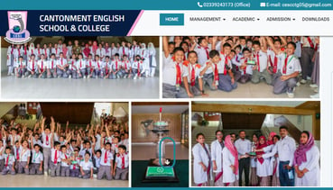 Automation System (ERP) of Cantonment English School & College (CESC) with Mobile App